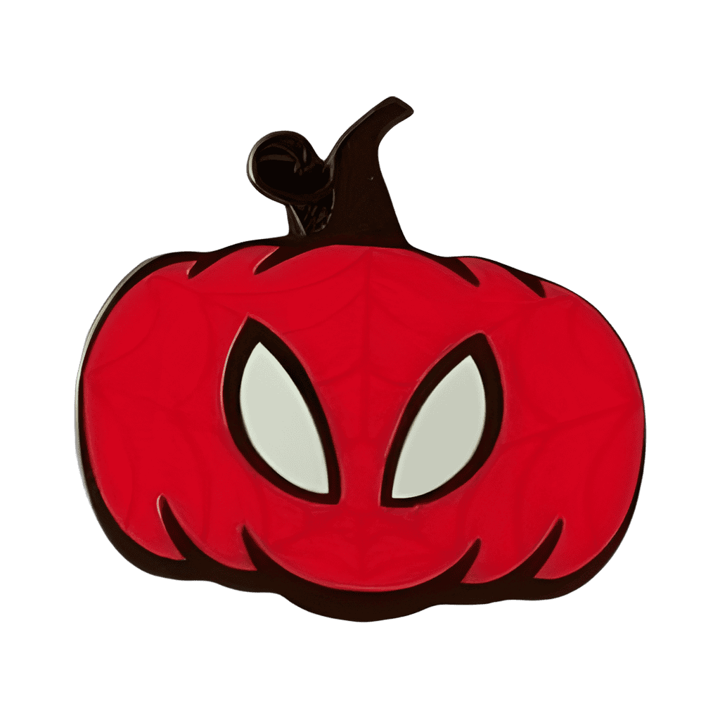 Spider-Man pumpkin Disney pin