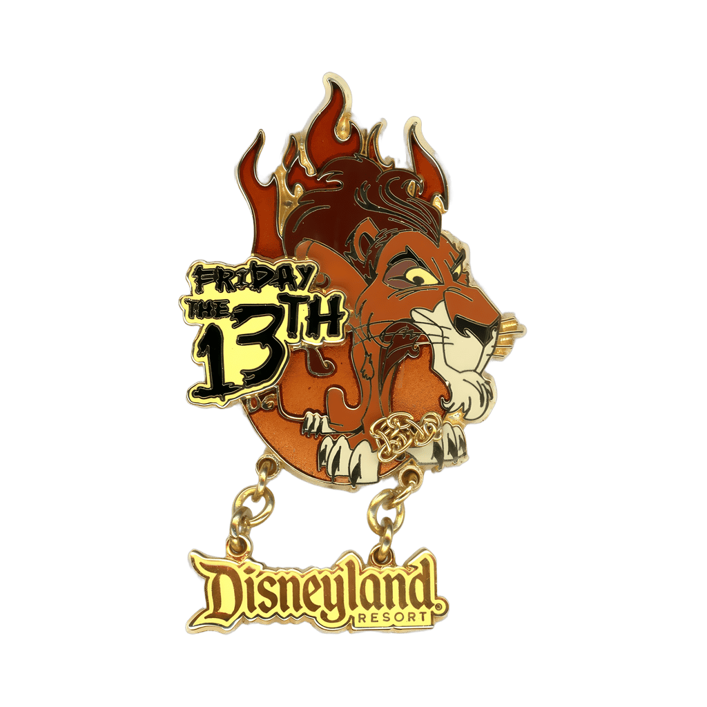 Scar Dangle Disney pin