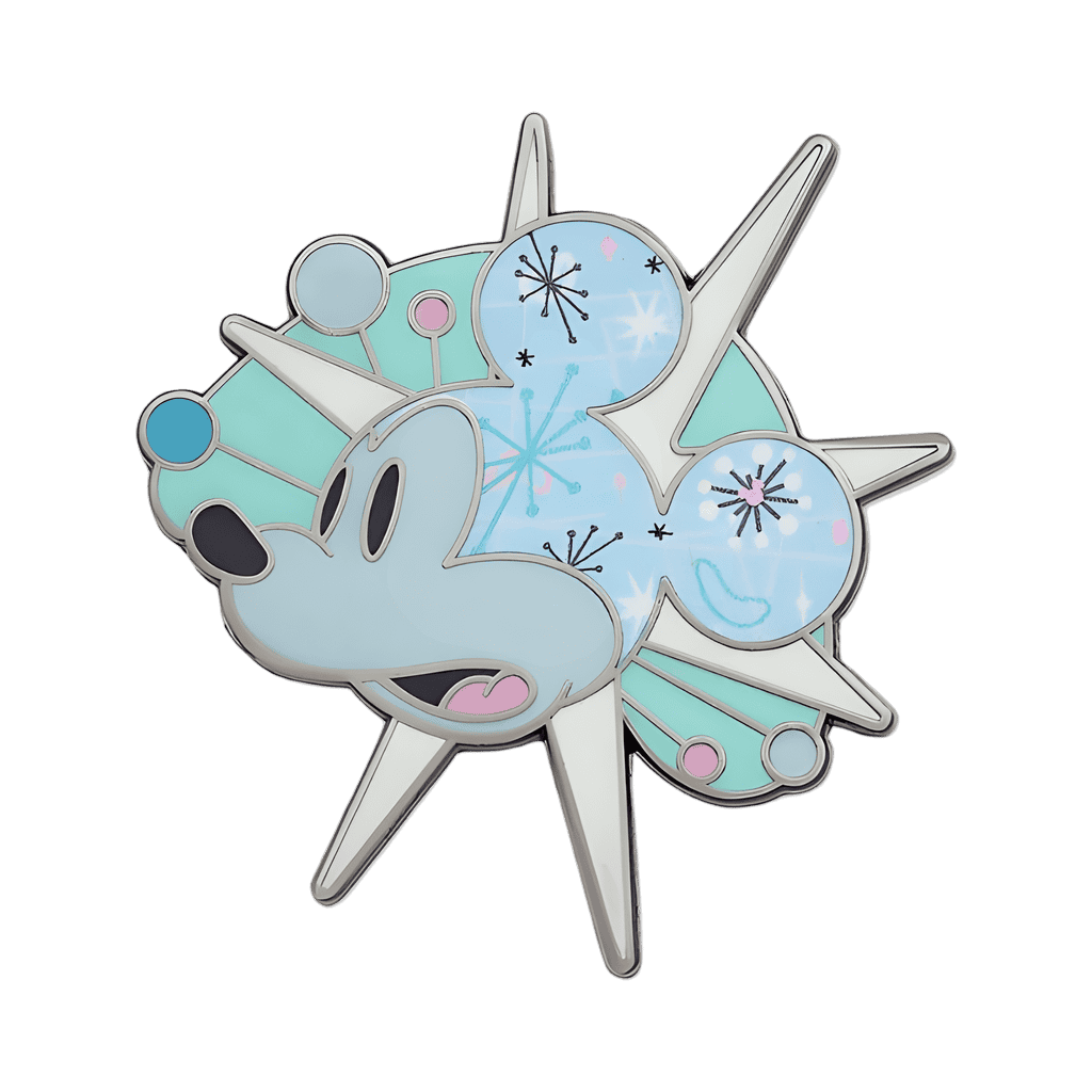 May Set - Atomic Starburst Mickey Head Disney pin
