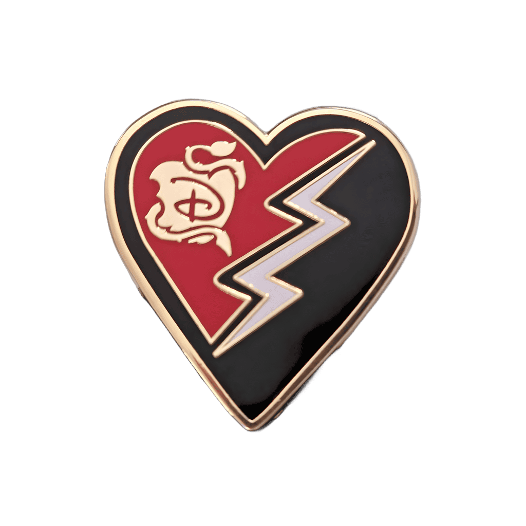 Descendants “Rise of Red” Heart Disney pin