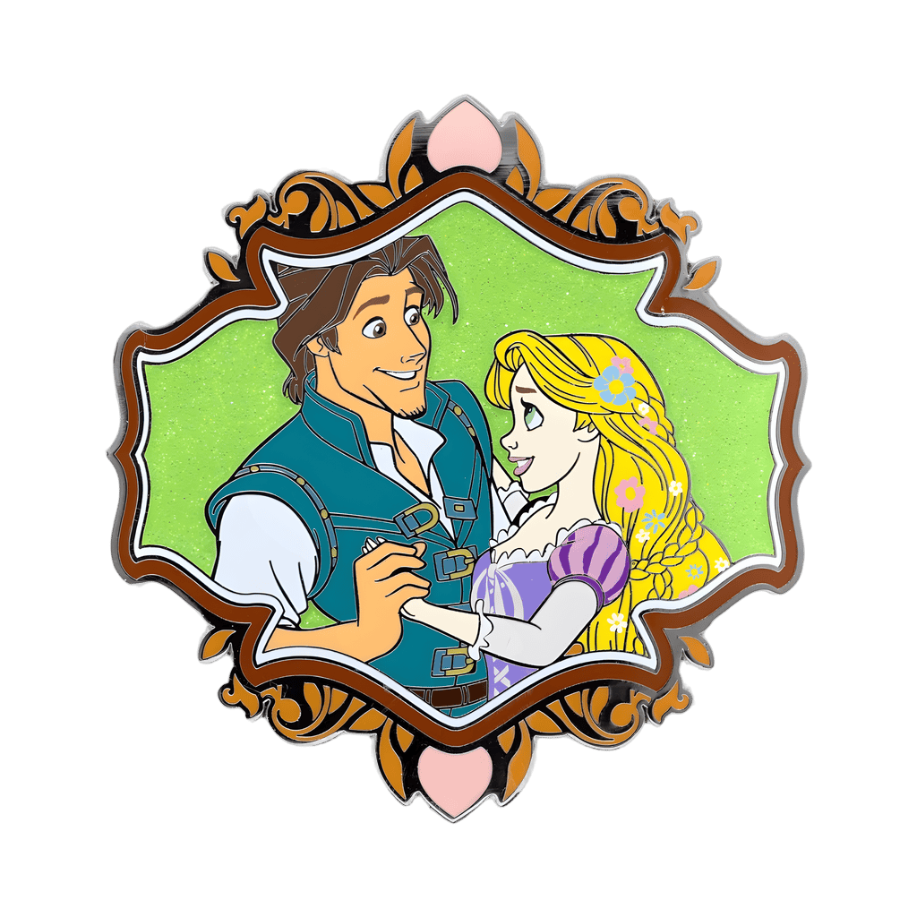 Rapunzel & Eugene Disney pin