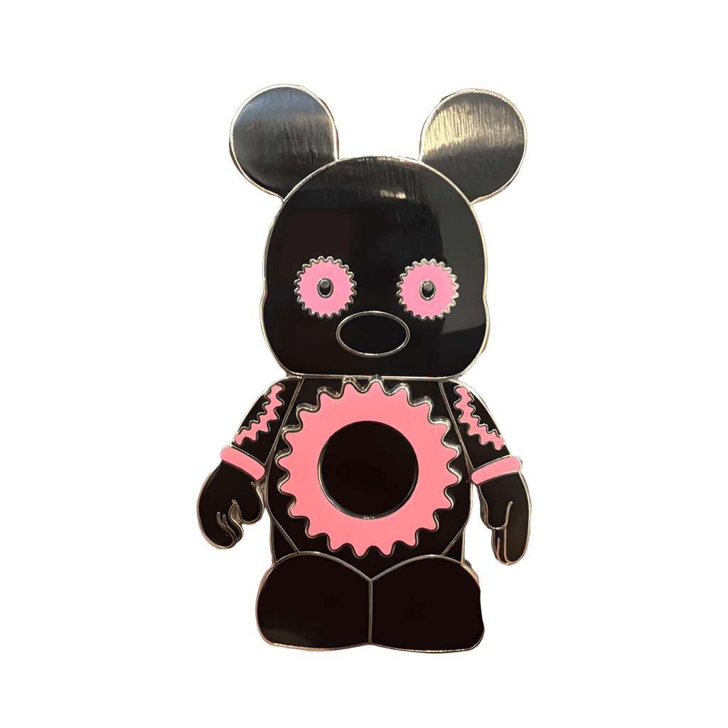 Pink Gear Disney pin