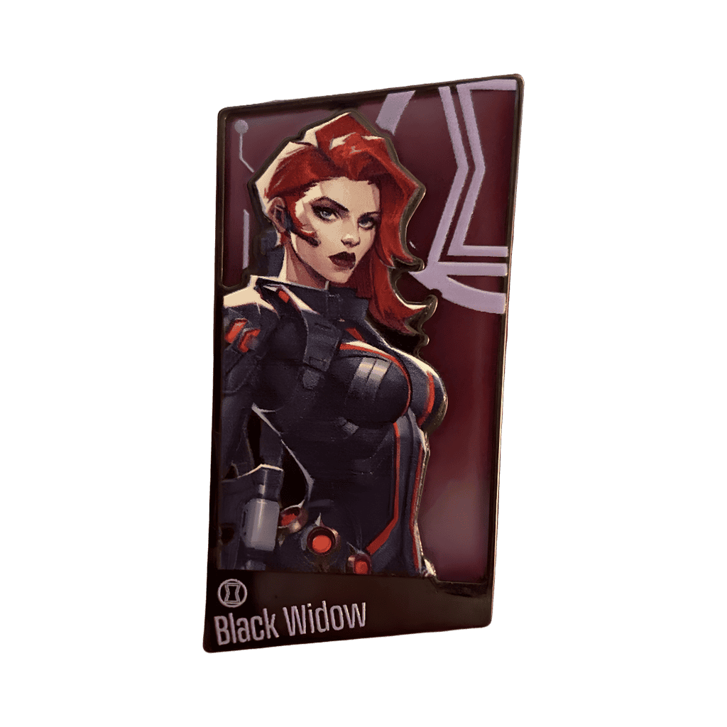 Black Widow Disney pin