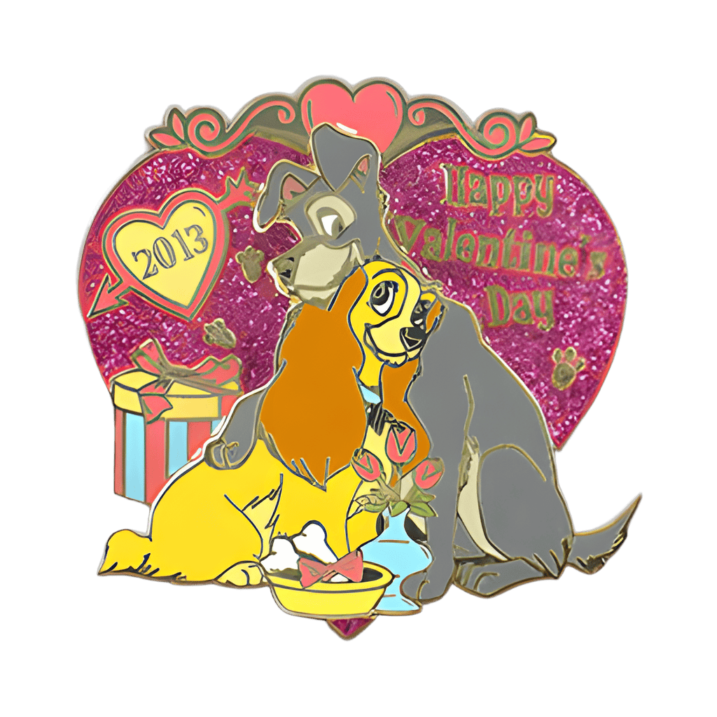 2013 - Lady and the Tramp Disney pin