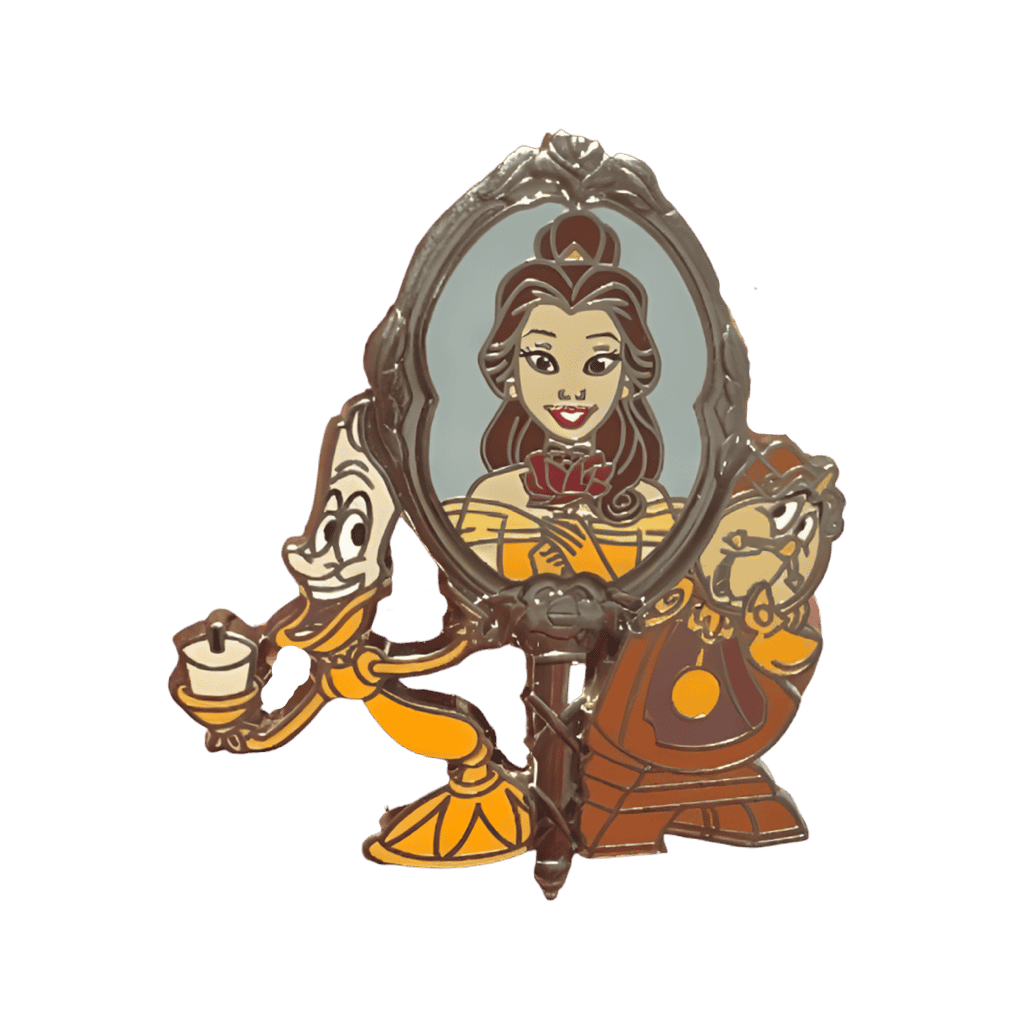 Belle and Friends Magic Mirror Disney pin