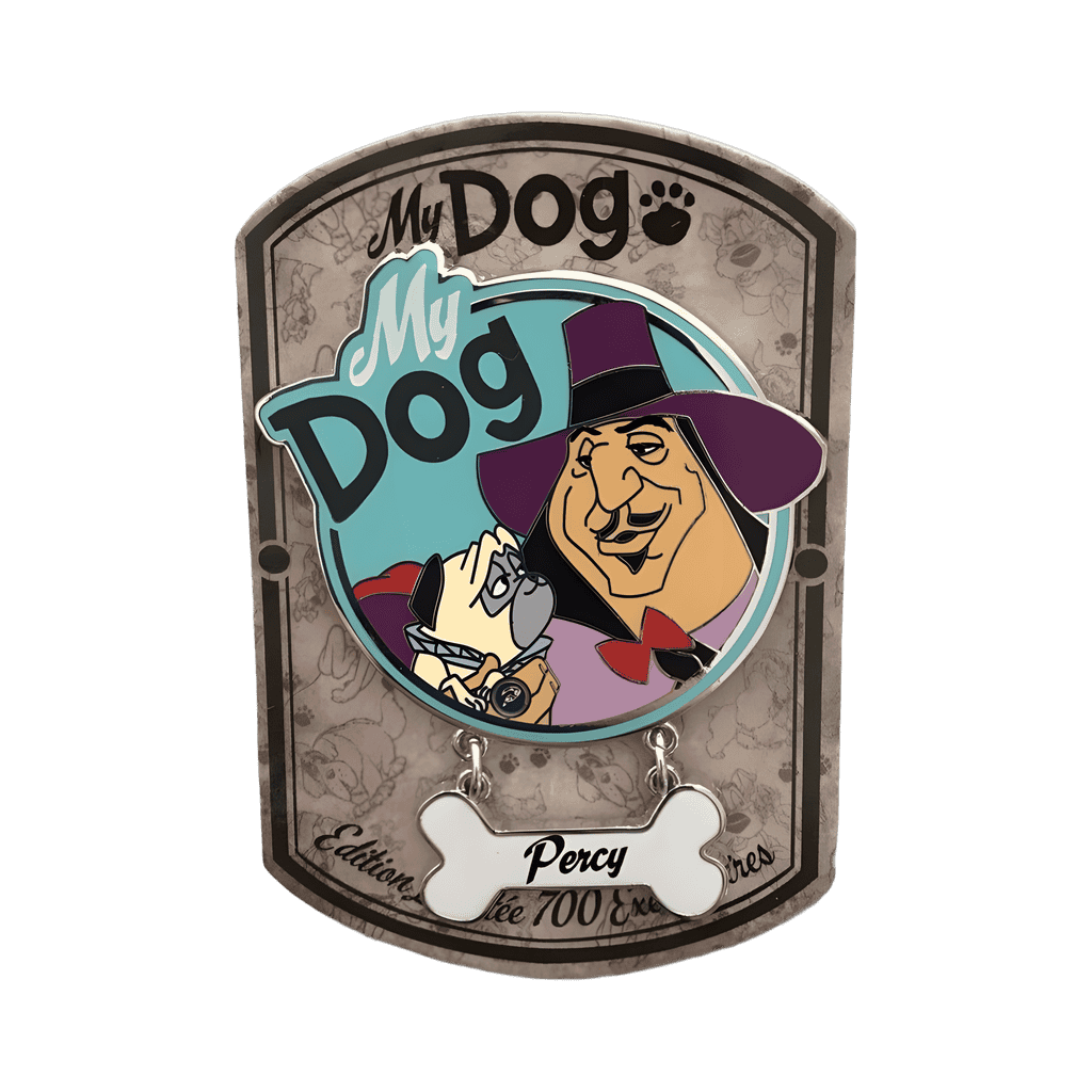 Ratcliffe and Percy Disney pin