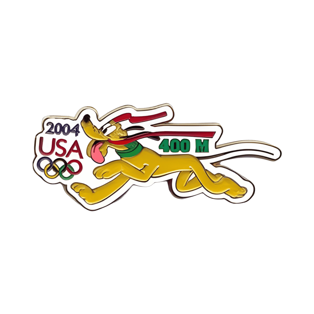 USA Olympic Pluto 400M Disney pin