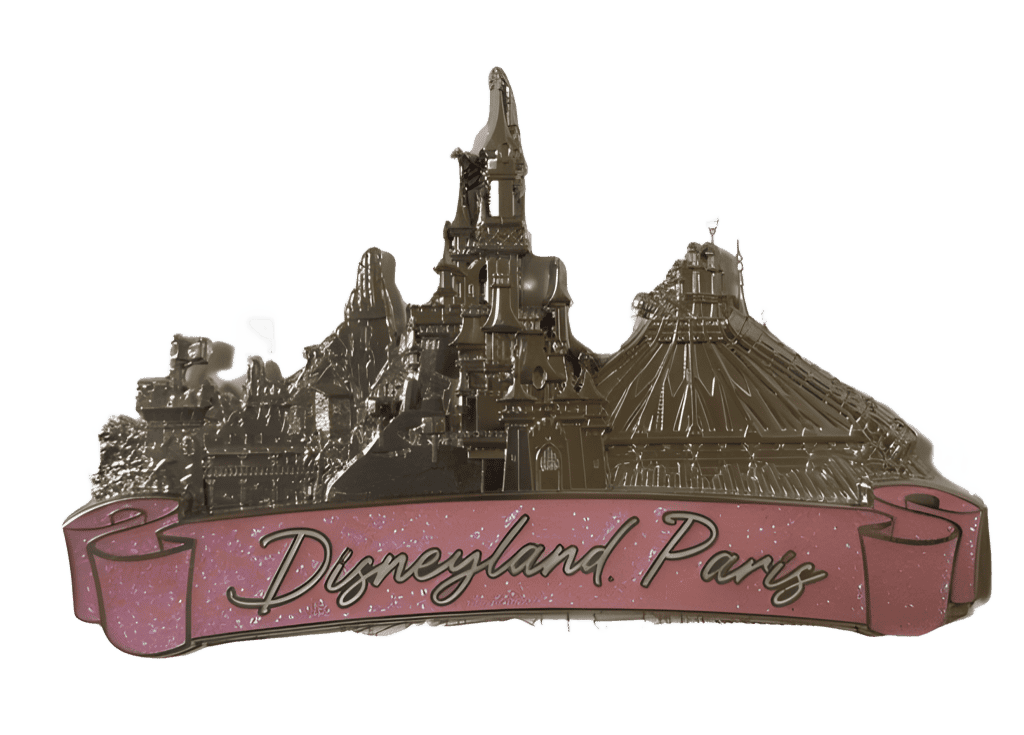 Disneyland Paris Logo with Park Disney pin