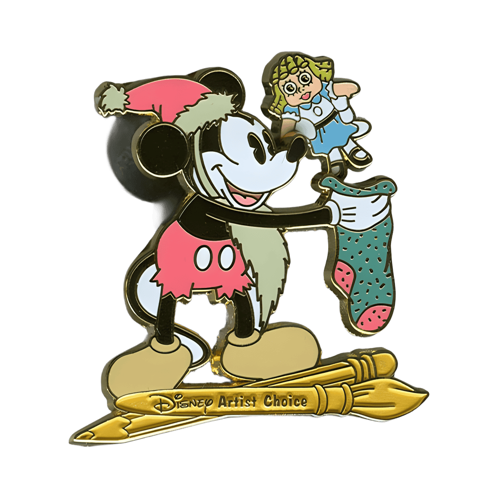 Artist Choice –Santa Mickey with Doll Disney pin