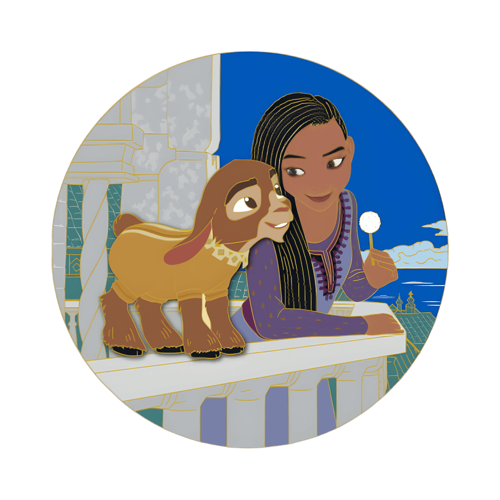 Wish - Asha and Valentino Disney pin