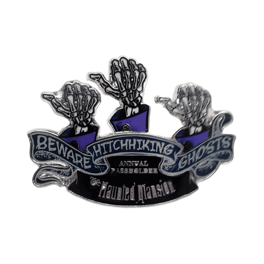 AP Exclusive Haunted mansion: Beware of the hitchhiking ghost Disney pin