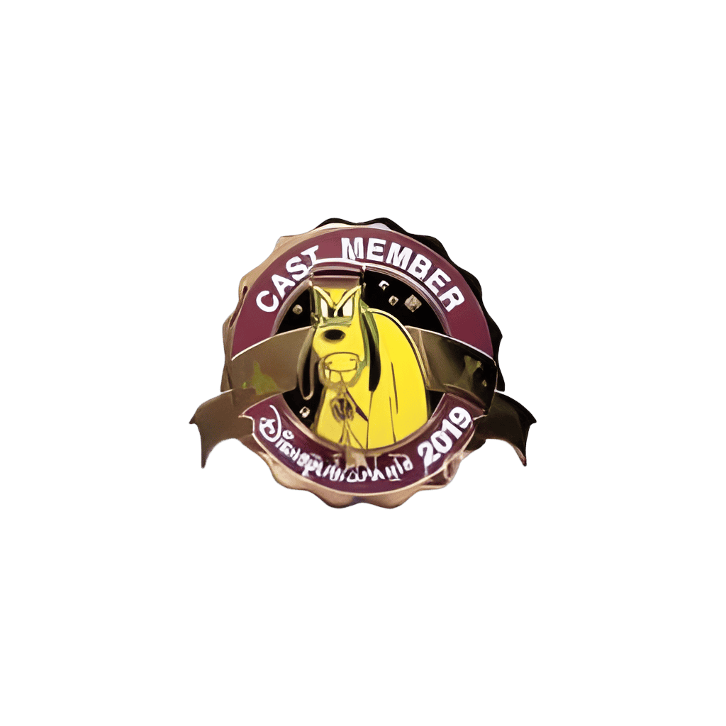 Bellhop Pluto Logo Disney pin