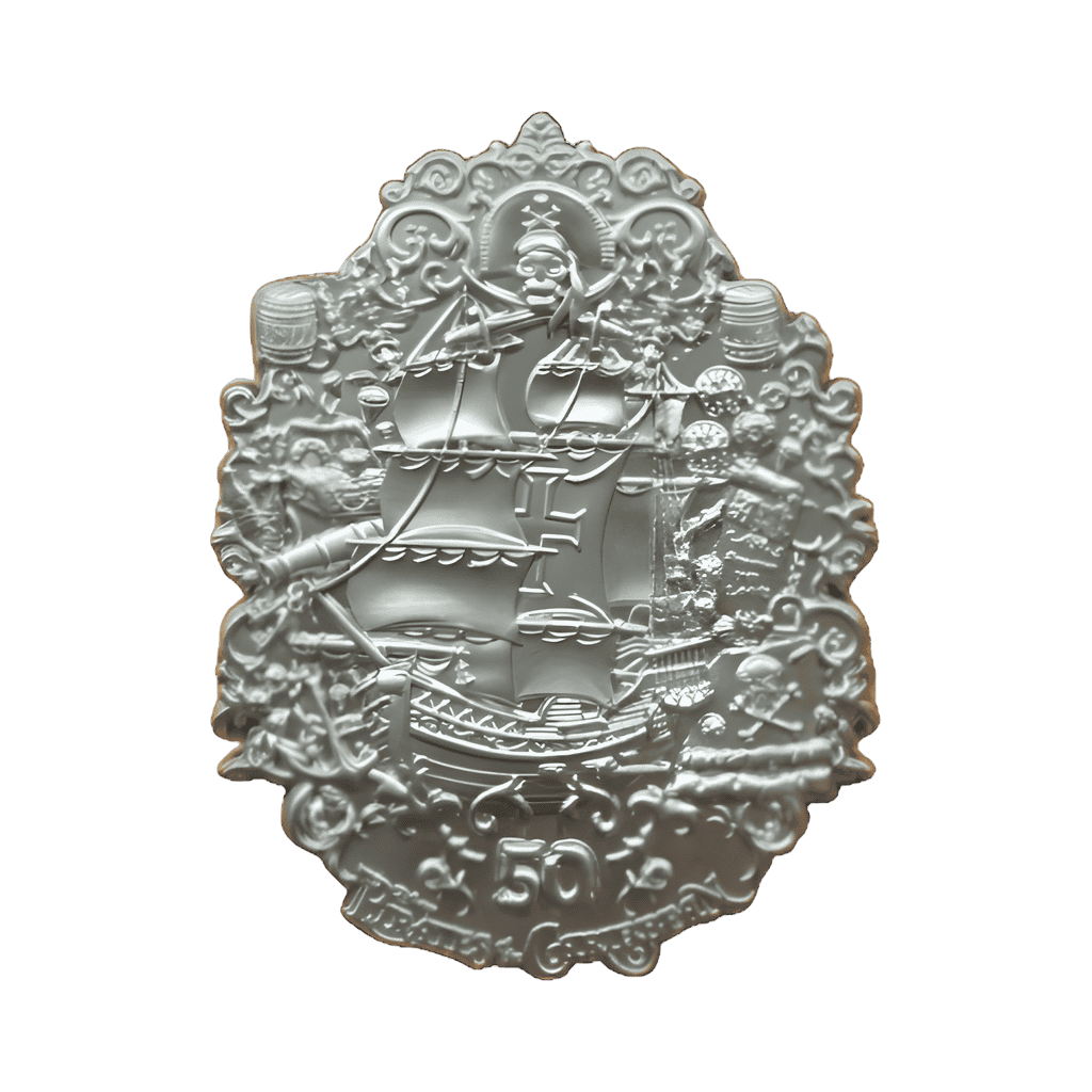 The Wicked Wench Sculpted Metal Boxed Jumbo Disney pin