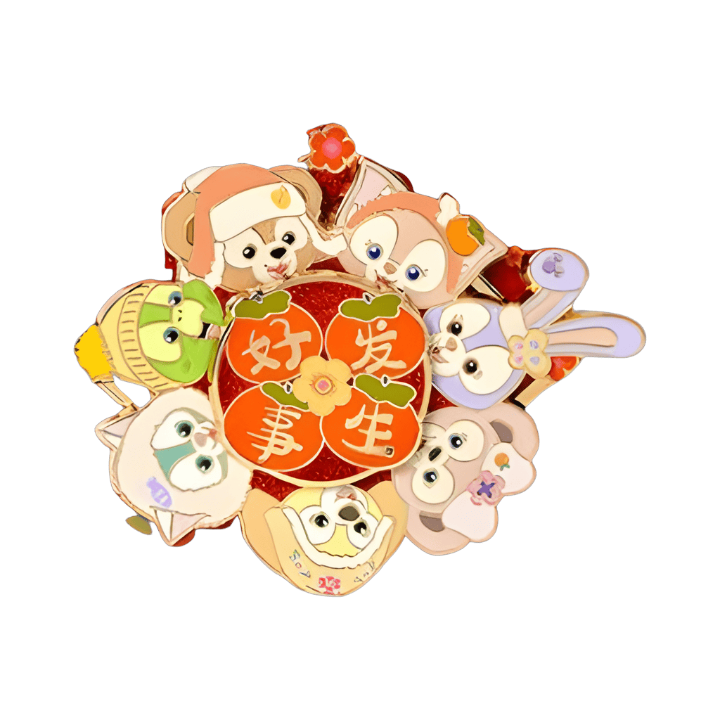 Duffy & Friends Spinner Disney pin