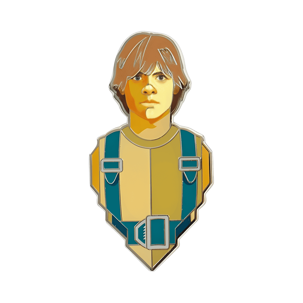 Dagobah Luke Skywalker Disney pin