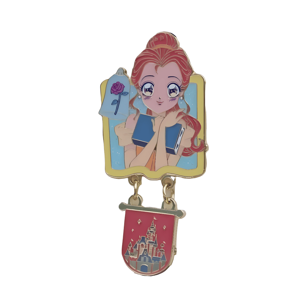 Belle with Castle Disney pin