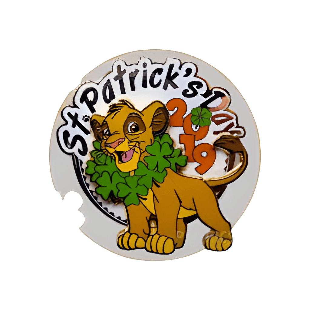 Lion King- Simba –Saint-Patrick's Day 2019 Disney pin