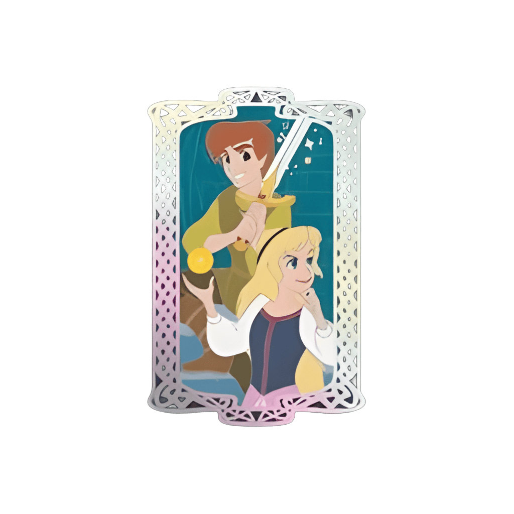 Taran and Eilonwy Disney pin