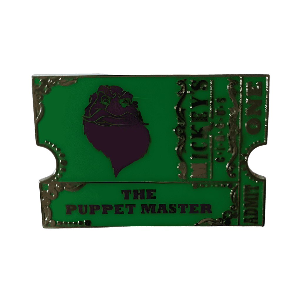 Stromboli as The Puppet Master Ticket CHASER Disney pin