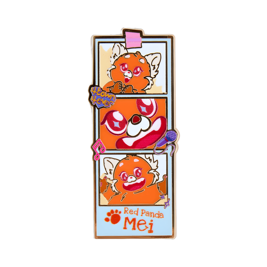 Turning Red Photo Strip Disney pin
