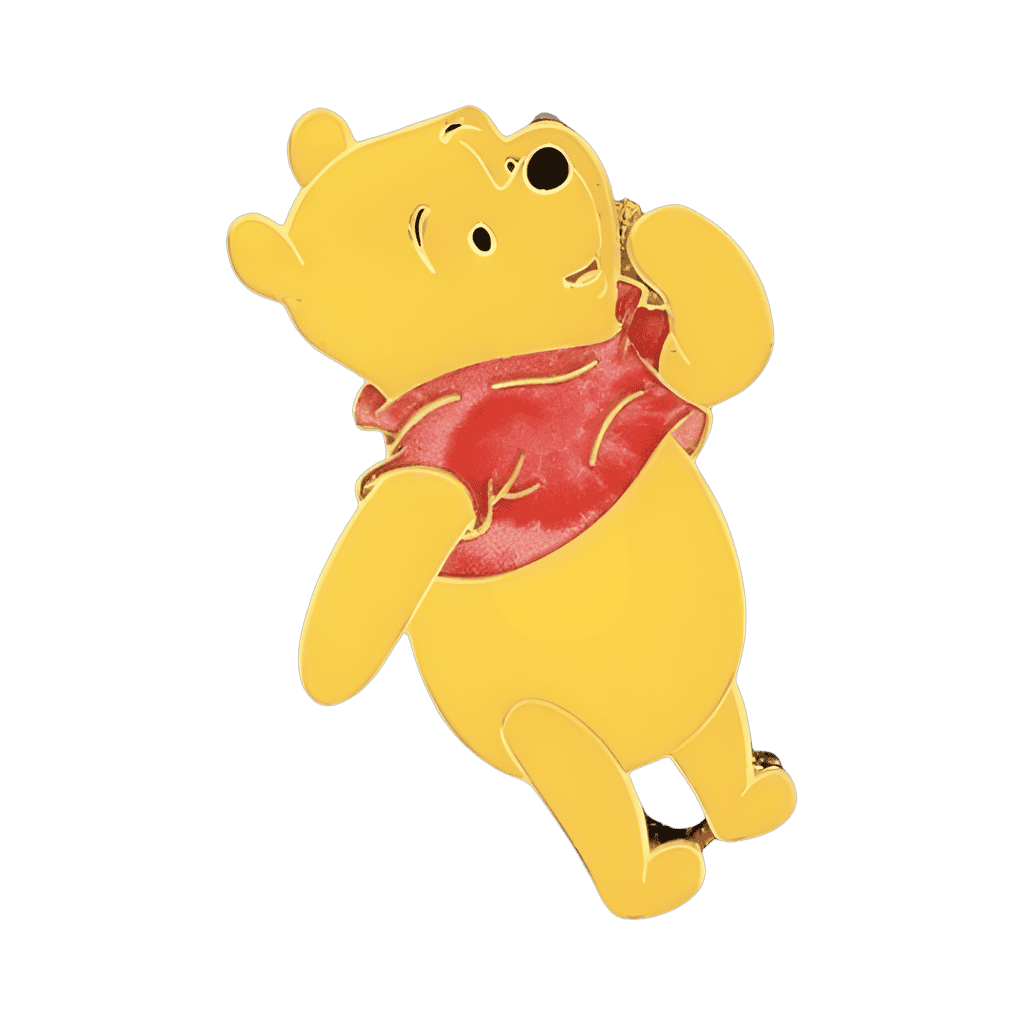 Pooh in Tie-Dye T-Shirt Disney pin