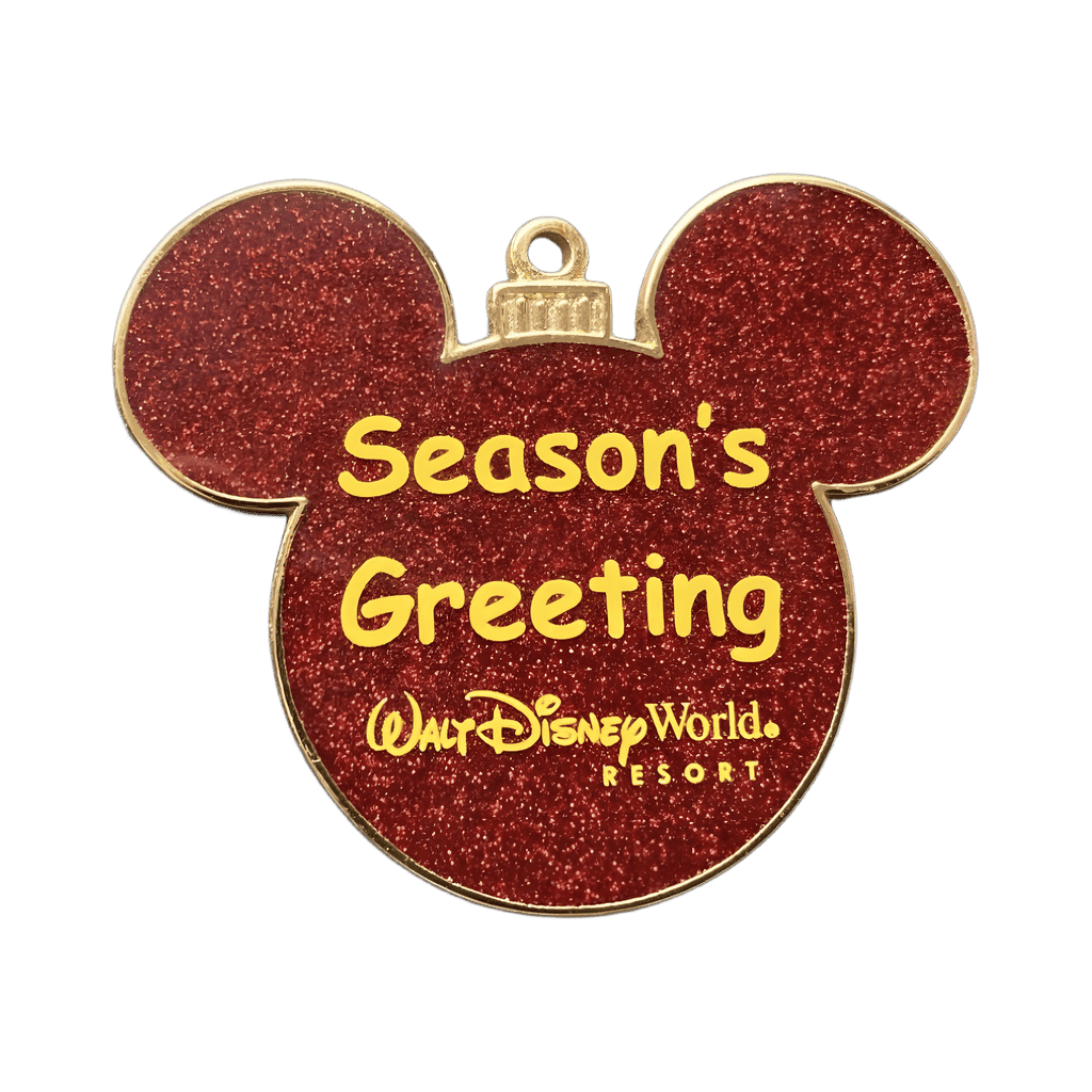 Season's Greetings Mickey Icon Ornament Disney pin
