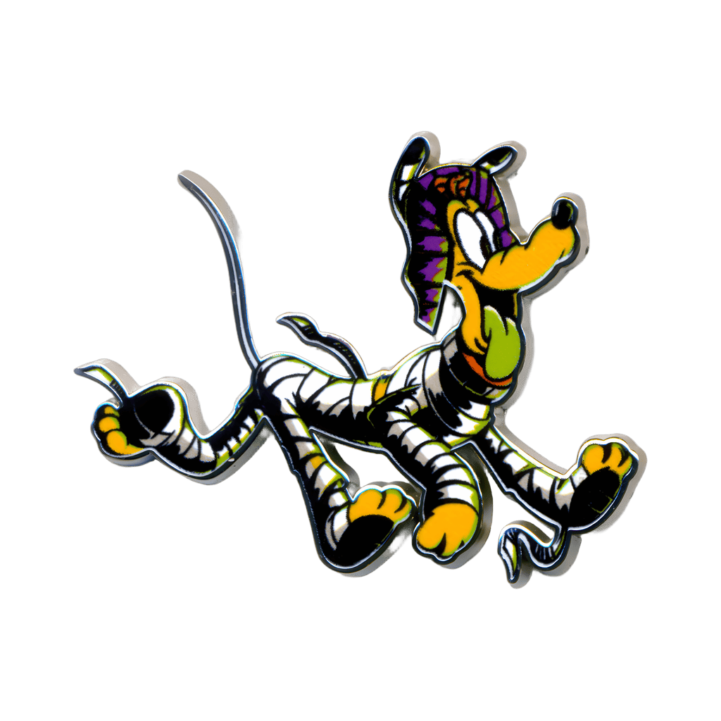 Pluto as Mummy Disney pin