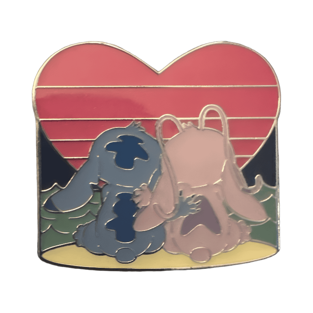 Stitch and Angel Disney pin