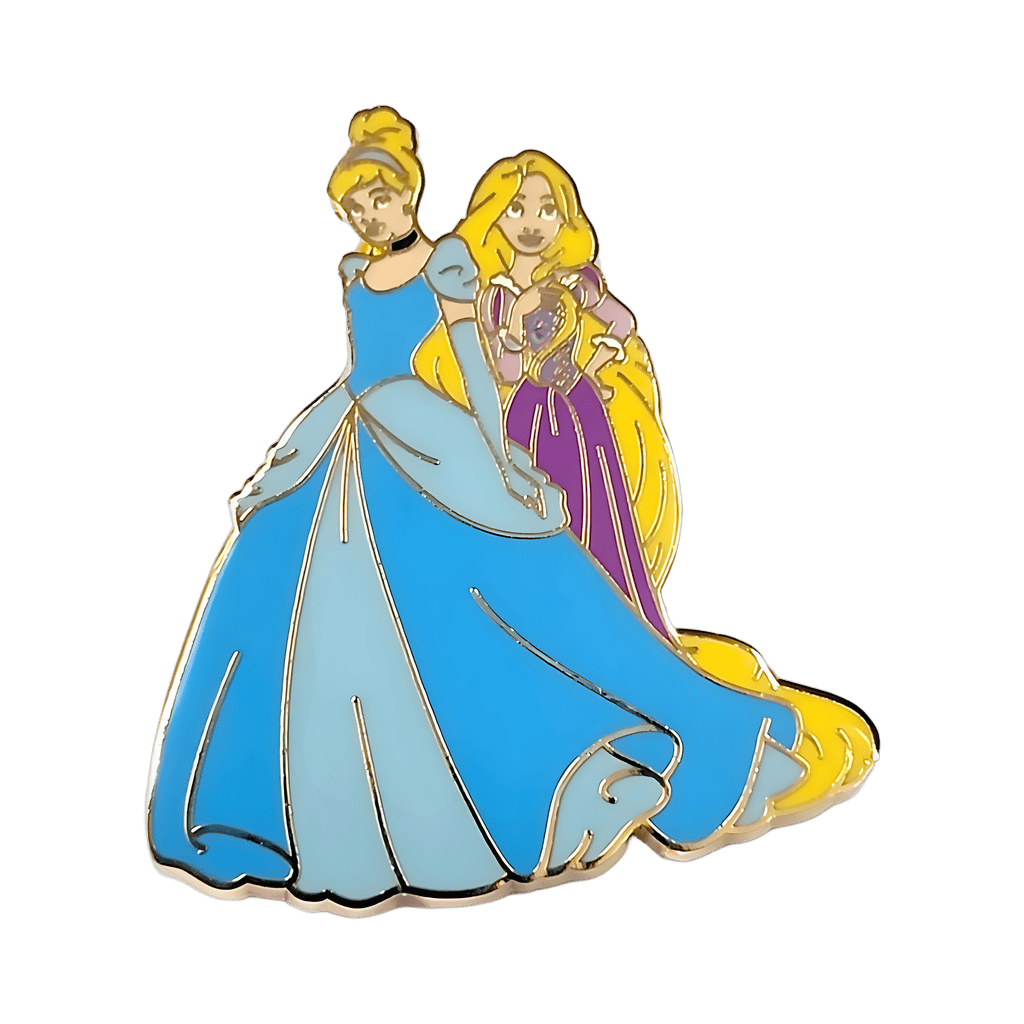 Princess Fairytale Hall — Rapunzel & Cinderella Disney pin