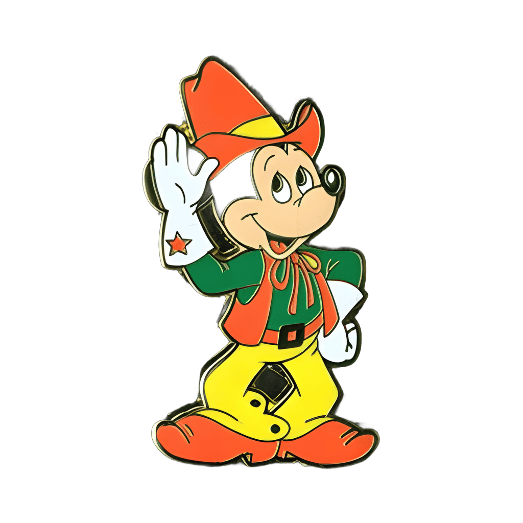 Cowboy Mickey Disney pin