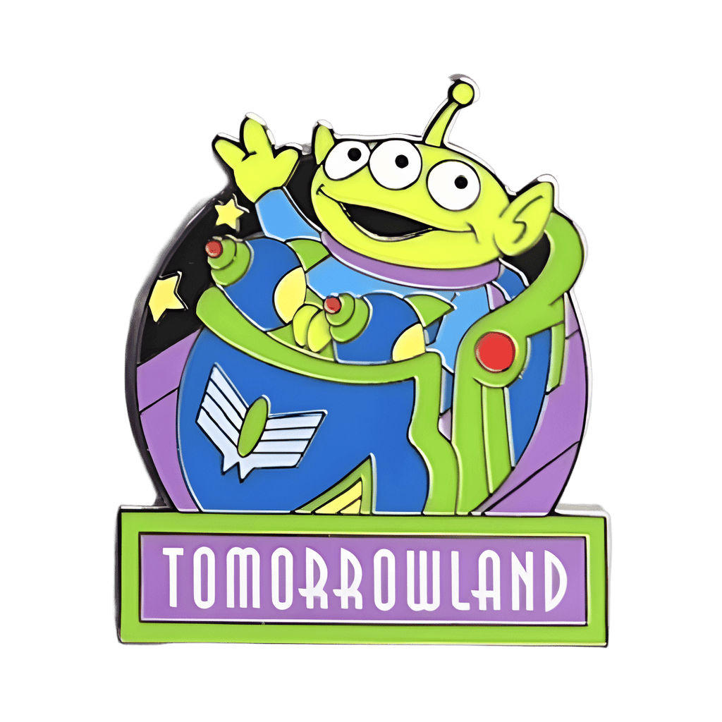 Tomorrowland (Alien) Disney pin