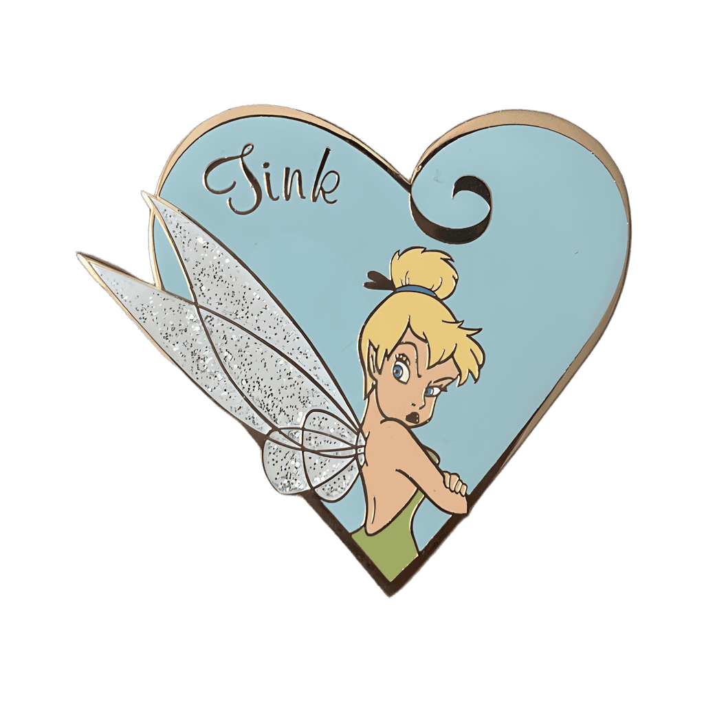 Tinkerbell Turquoise Heart Disney pin