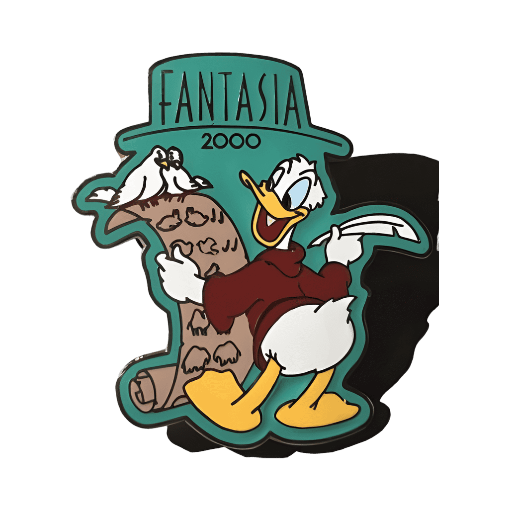 Donald Duck Checking Noah's Ark List Disney pin