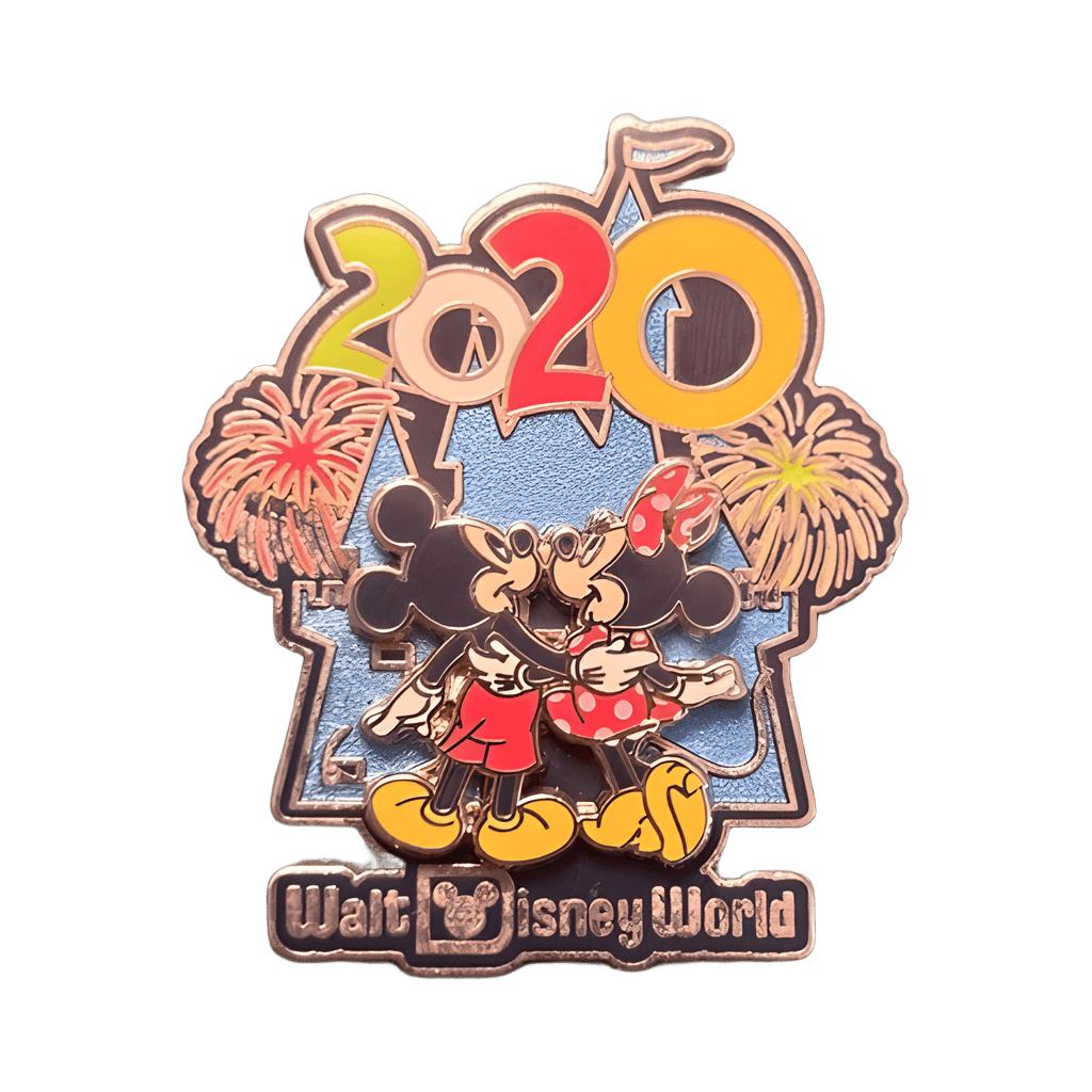 Mickey and Minnie Mouse Disney pin