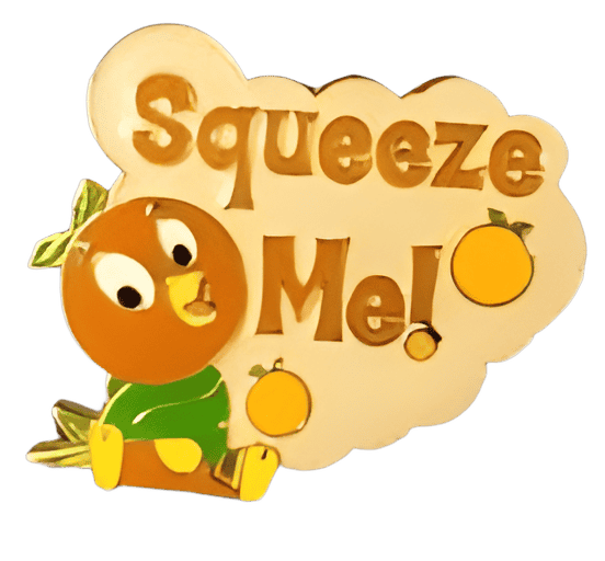 Squeeze me Disney pin