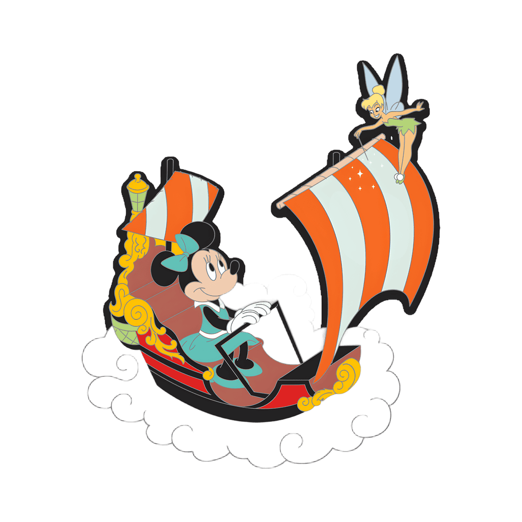 Minnie Mouse on Peter Pan's Flight Disney pin