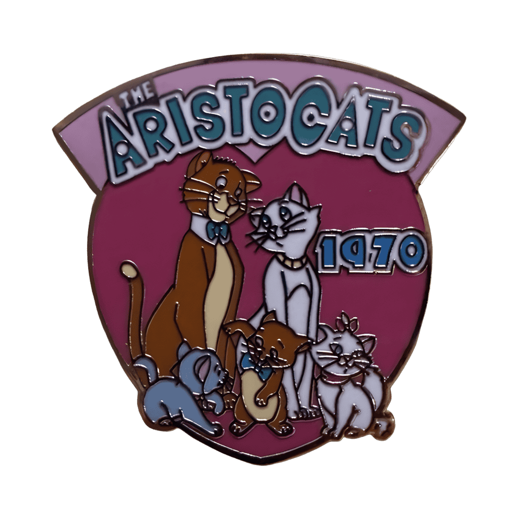 #9 - The Aristocats 1970 Disney pin