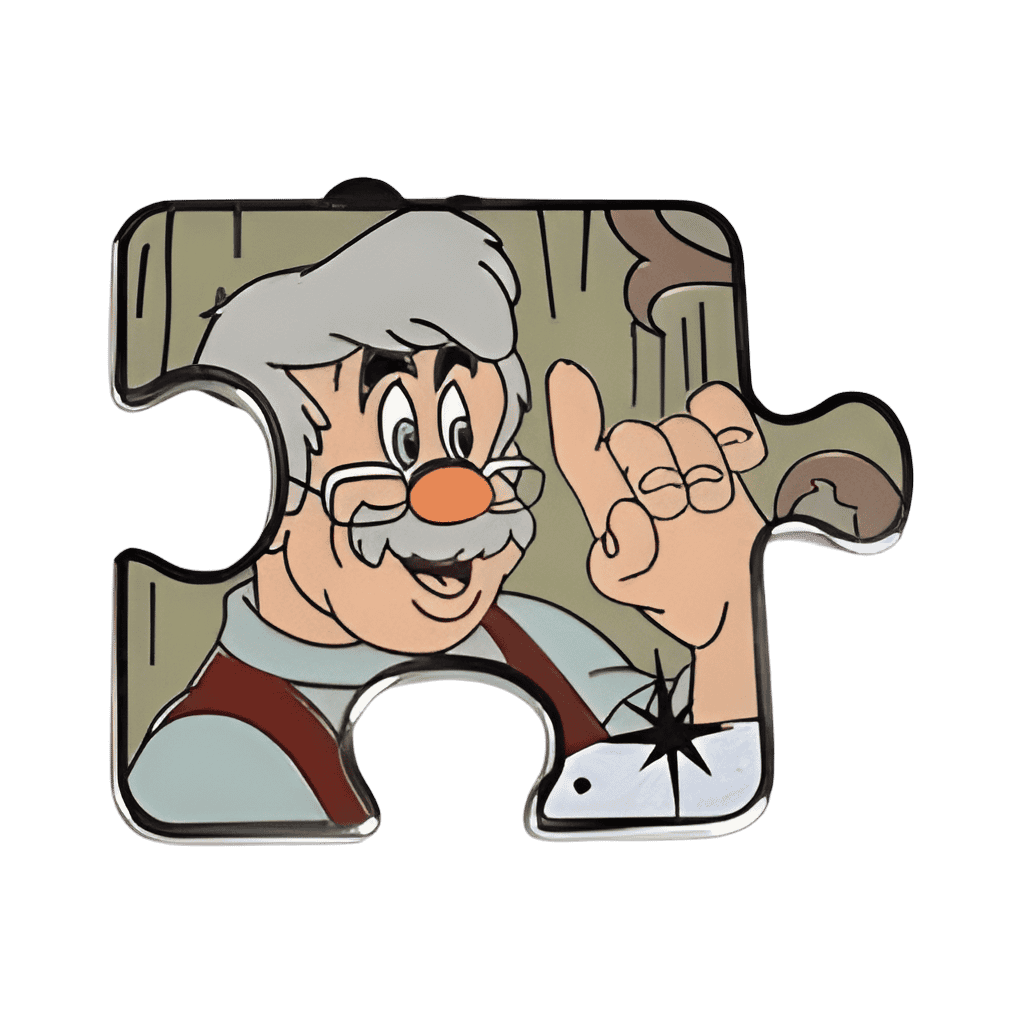 Gepetto Disney pin