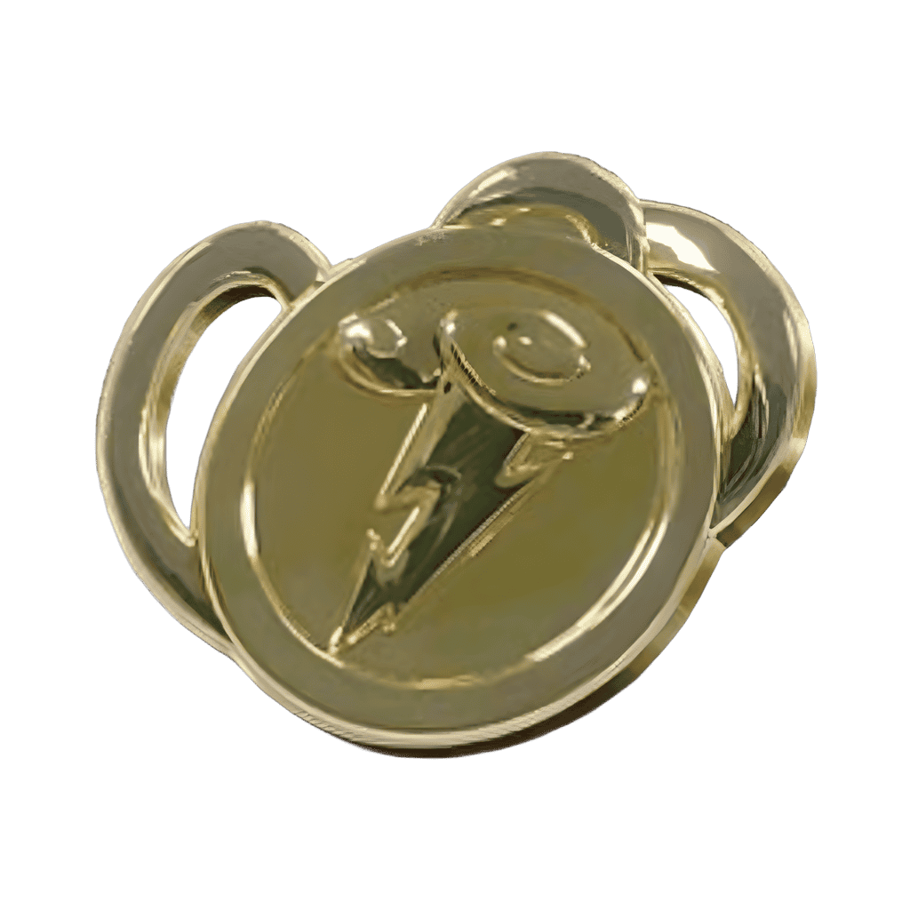 Hercules Lightning Bolt Disney pin