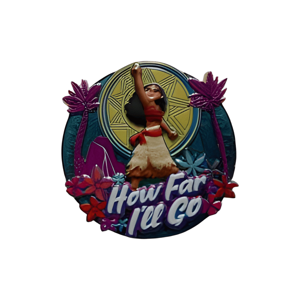 How Far I'll Go Disney pin