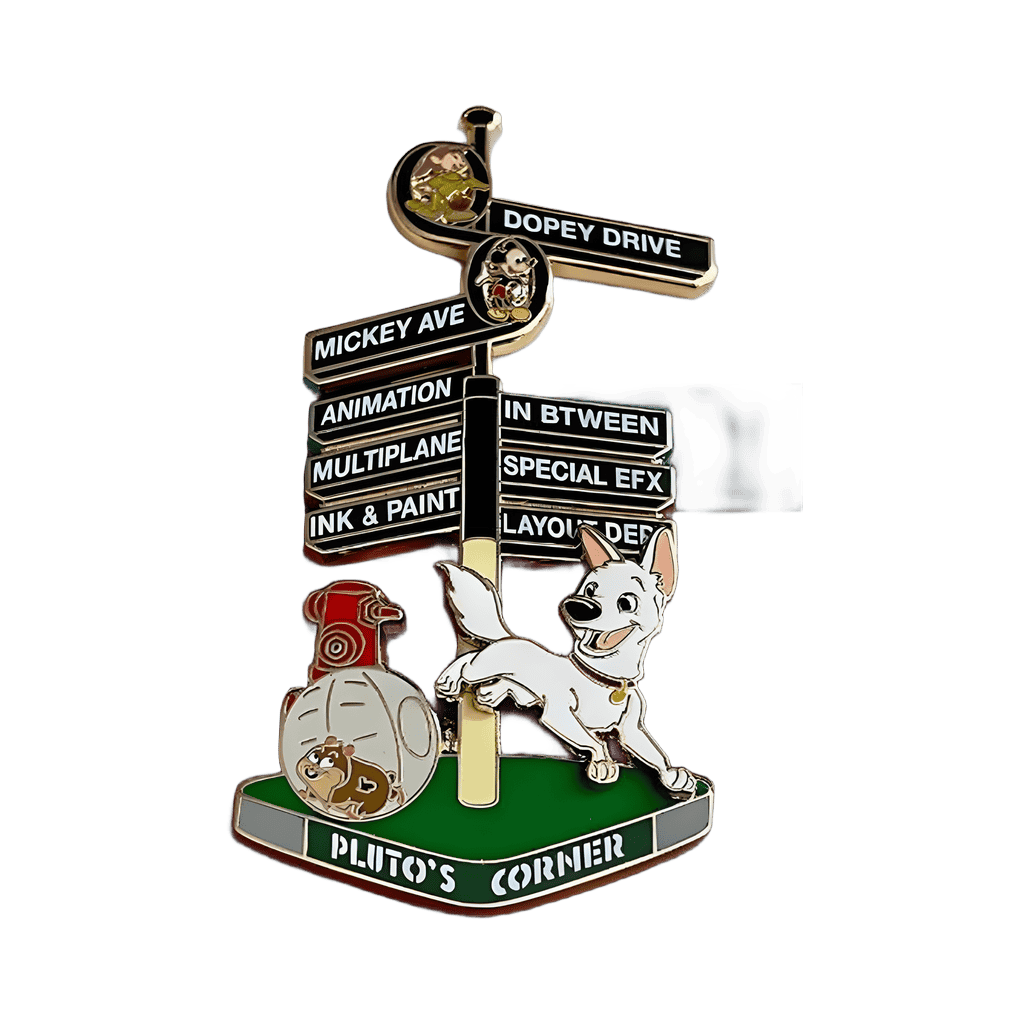 Bolt & Rhino Disney pin