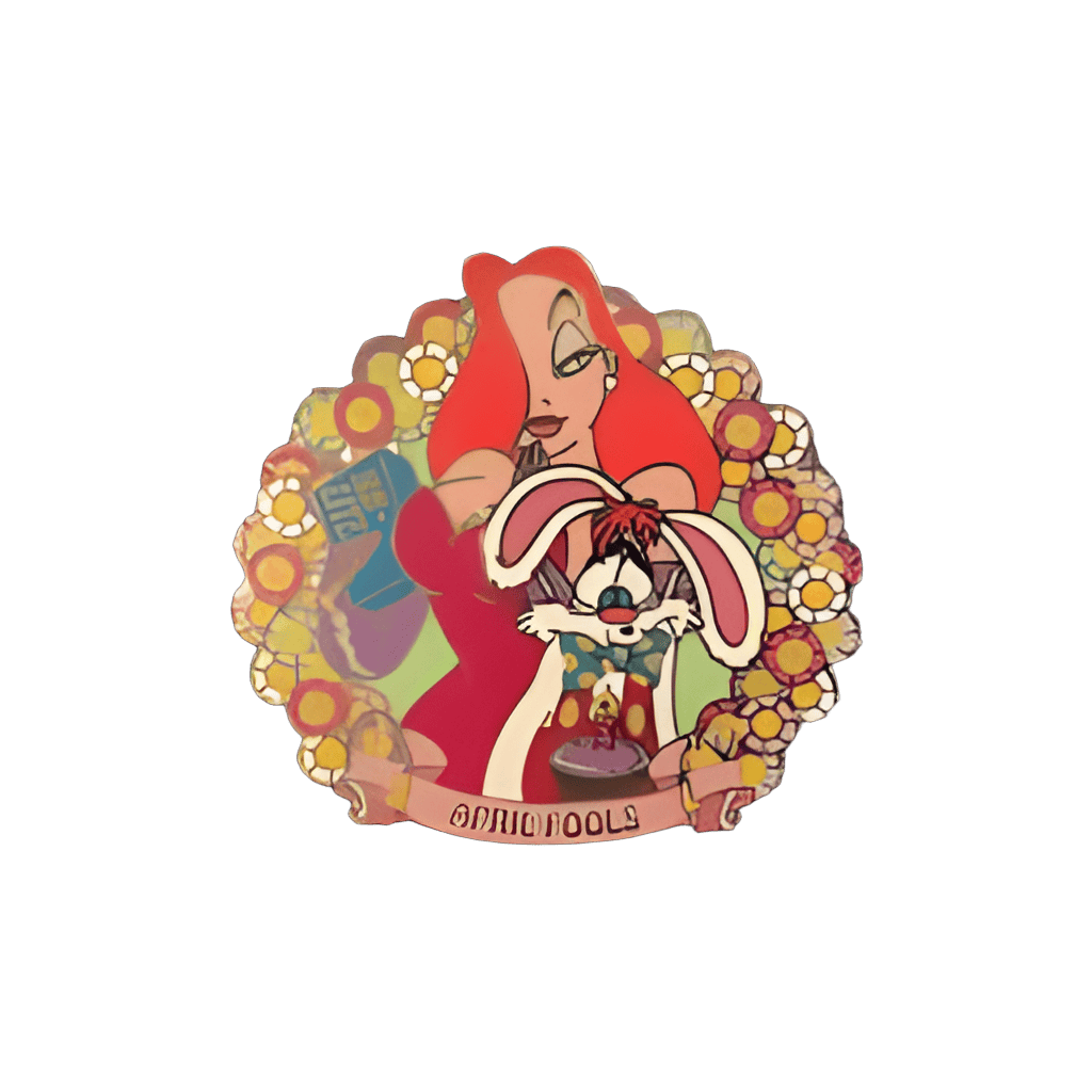 Jessica & Roger Rabbit Disney pin