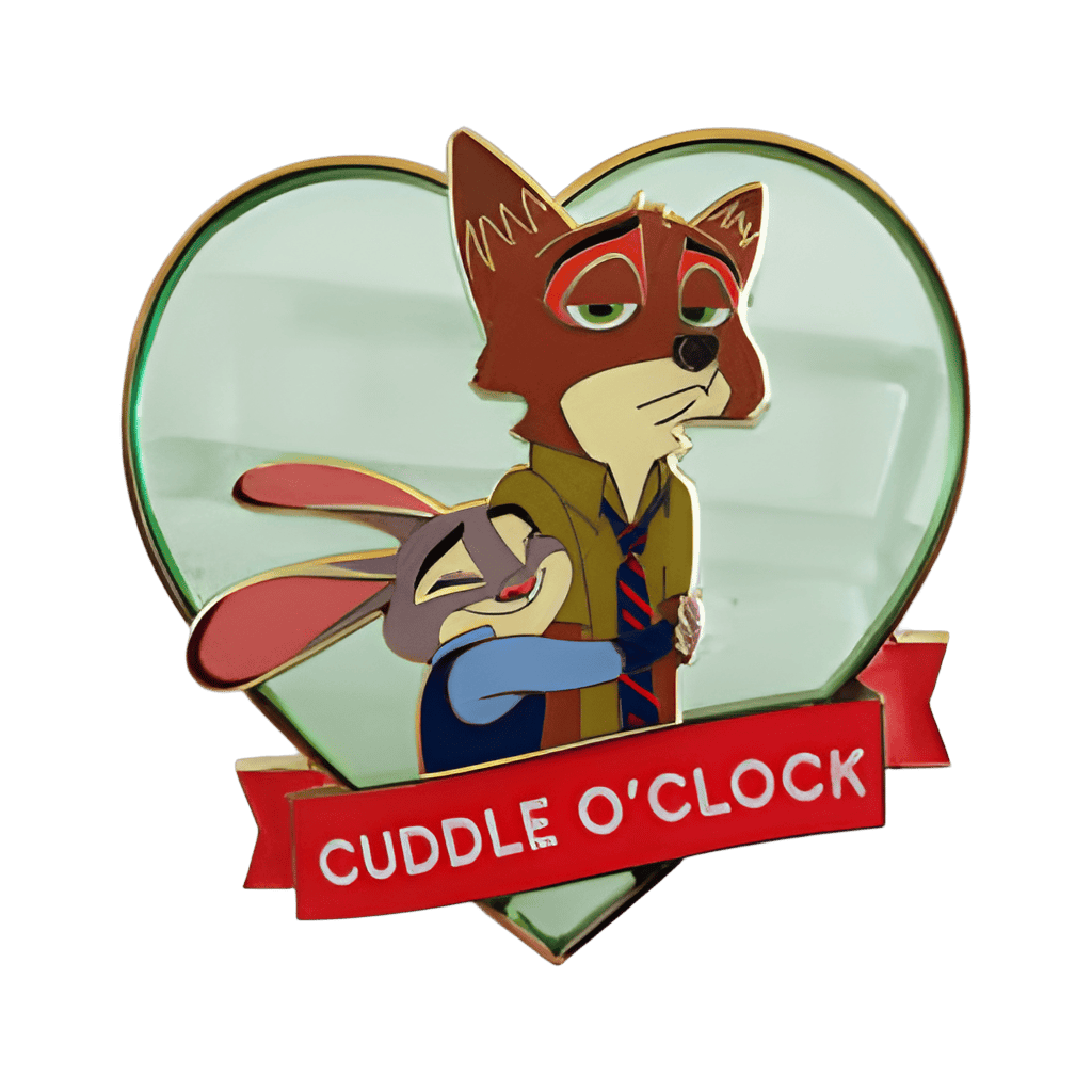Cuddle O'Clock - Judy and Nick Disney pin