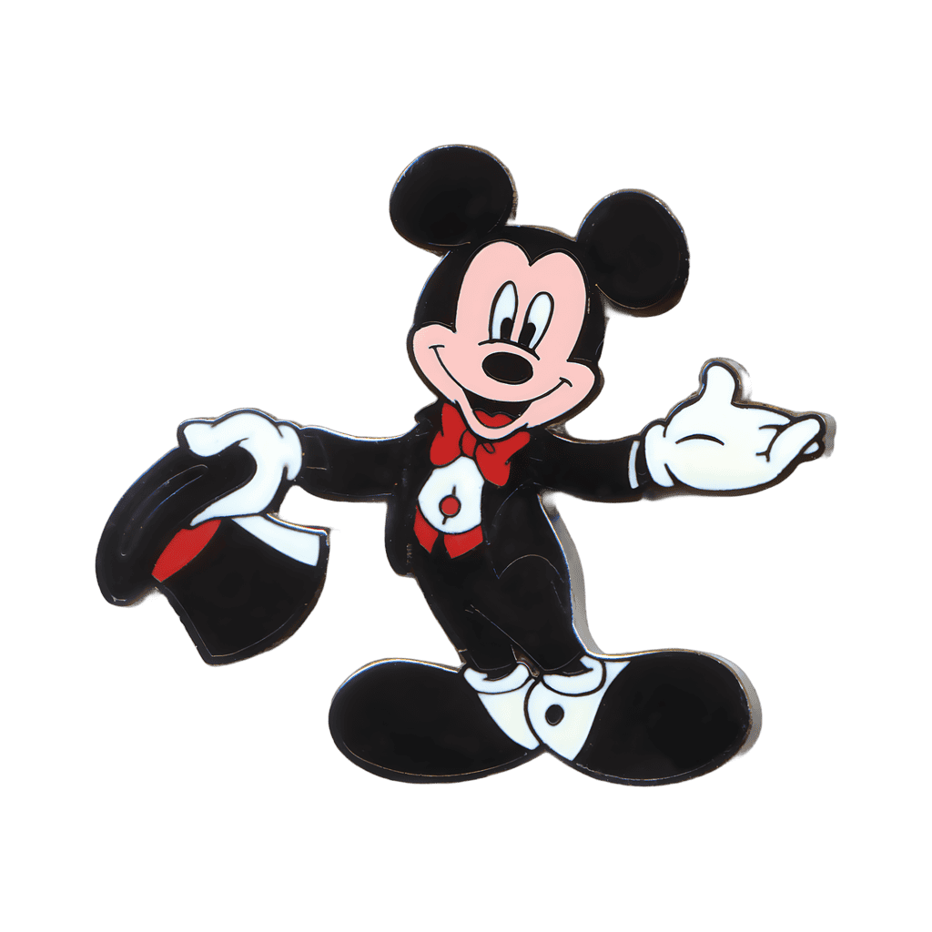 Toon Town Top Hat and Tuxedo Mickey Disney pin