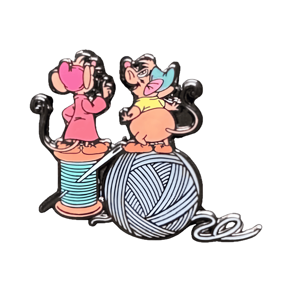 Gus Gus and Jaq Disney pin