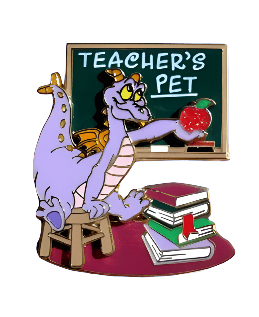 Role Call Framed Set Completer - Figment Disney pin