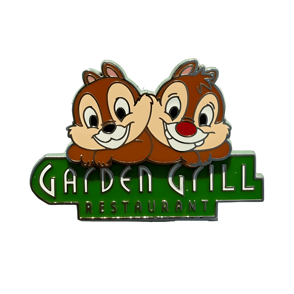 Garden Grill Chip & Dale Disney pin