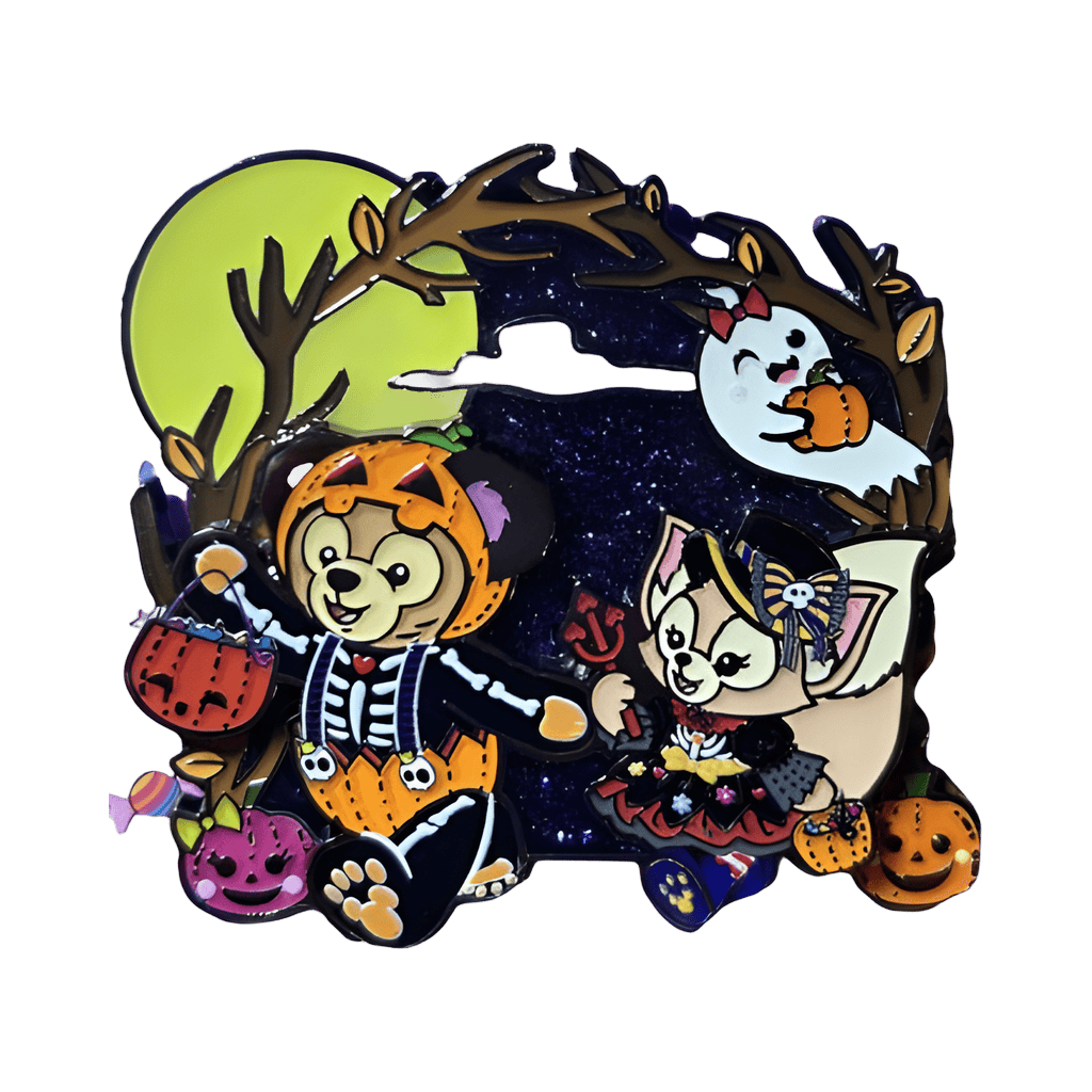 Duffy and LinaBell Trick-or-Treating Disney pin