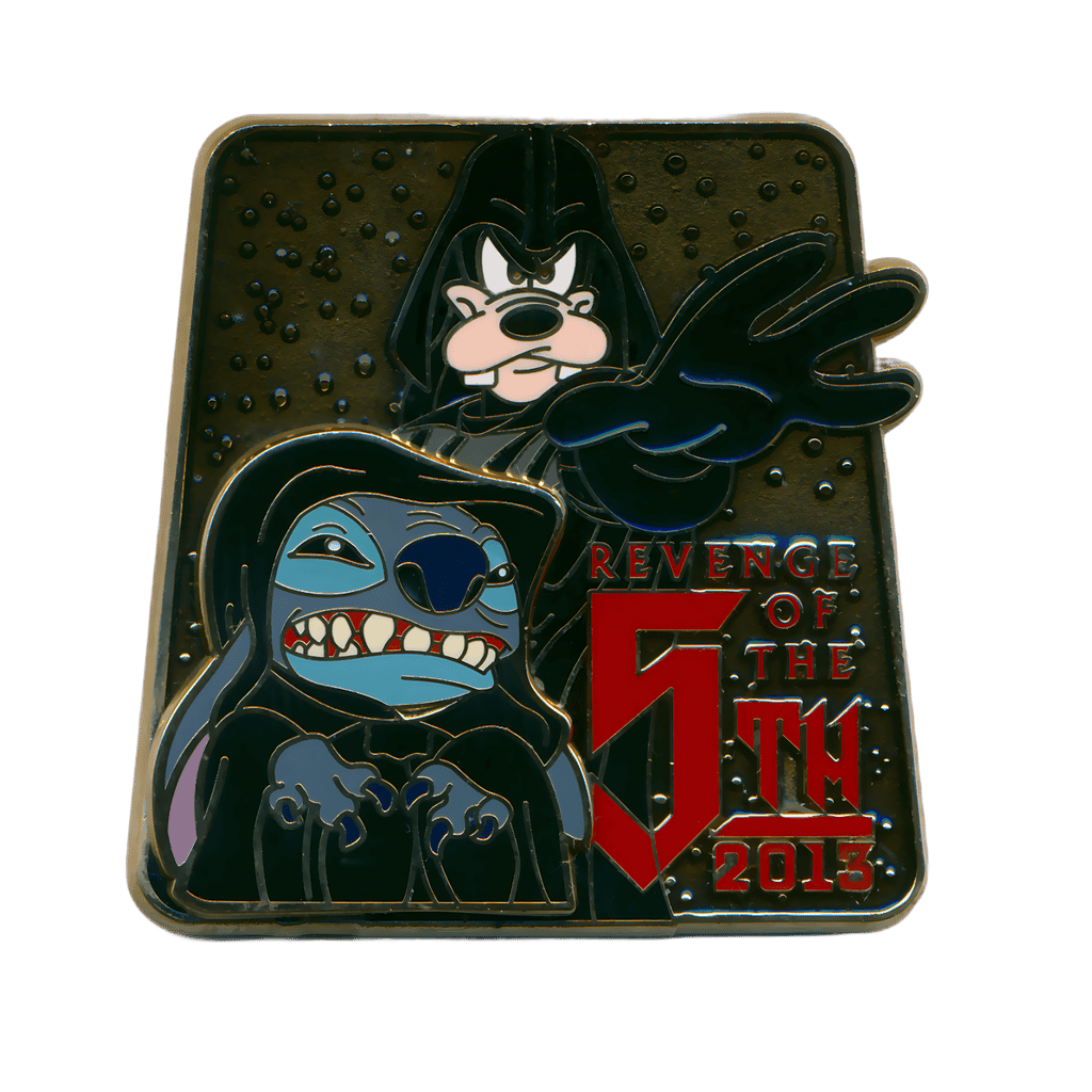 2013 - Darth Goofy and Emperor Stitch Disney pin
