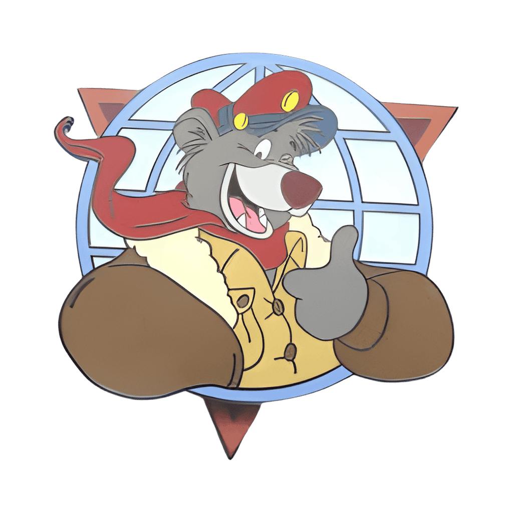 Baloo Disney pin